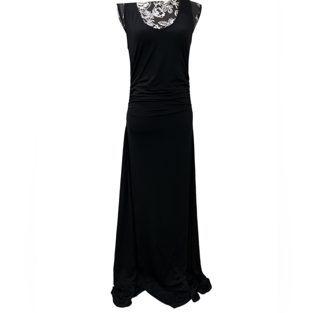 GREEN Dragon maxi dress